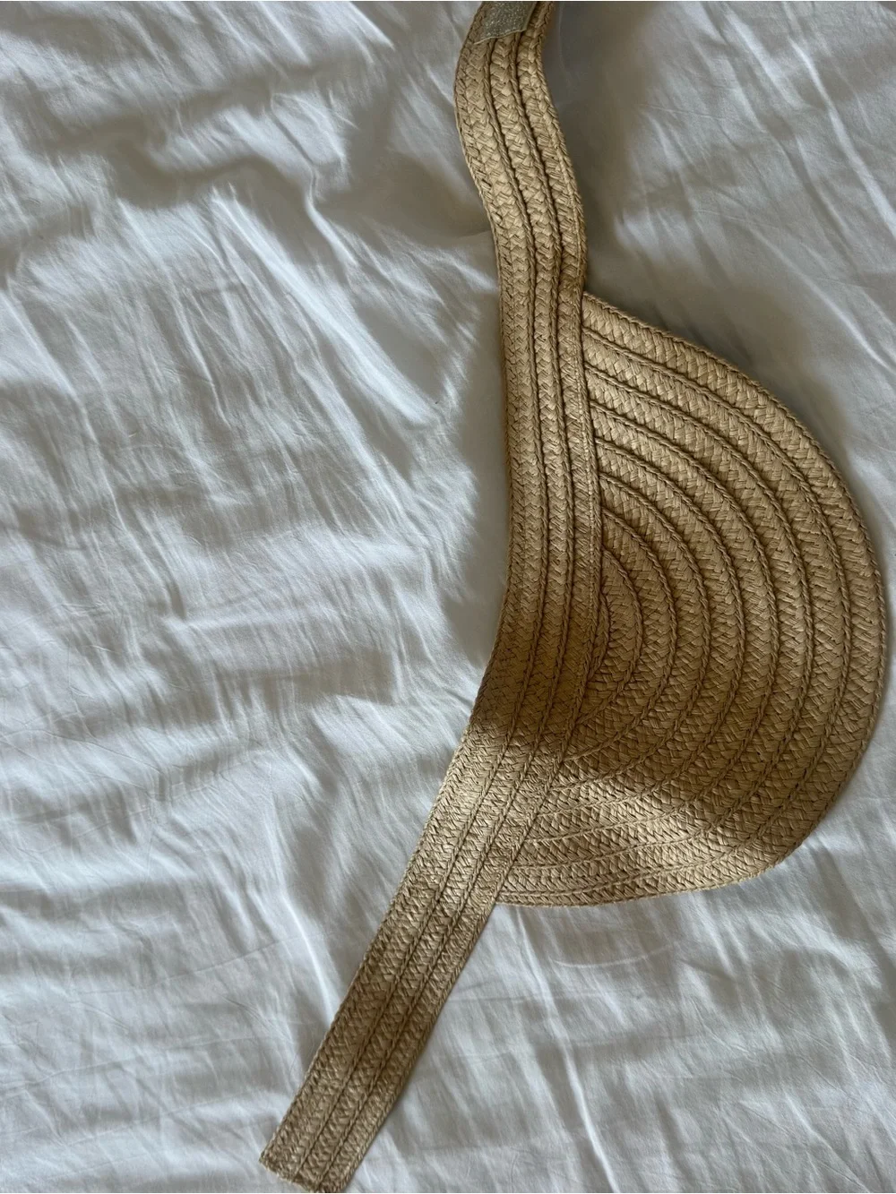 Madewell Packable Straw Visor